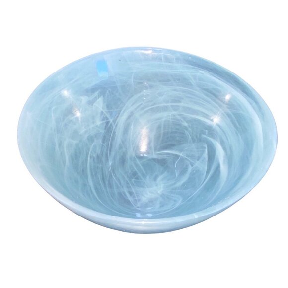 Onda Artisan Glass Bowls 11" Angular & 9" Round - Picture 11 of 15